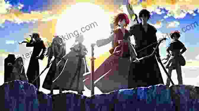 Yona And Her Companions Facing A Group Of Soldiers Yona Of The Dawn Vol 21