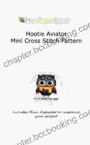 Hootie Aviator Mini Cross Stitch Pattern