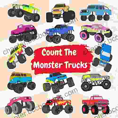 Count The Monster Trucks: I Spy For Kids Ages 2 5