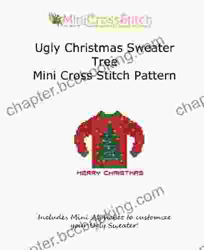 Ugly Christmas Sweater Tree Cross Stitch Pattern